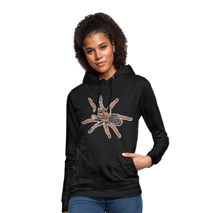 Frauen Freizeit-Hoodie Brachypelma emilia - Schwarz