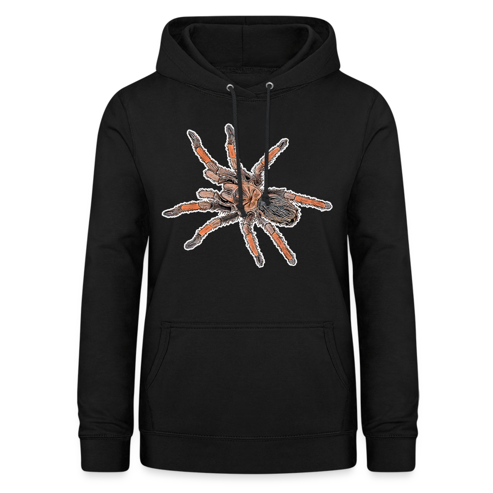Frauen Freizeit-Hoodie Brachypelma emilia - Schwarz
