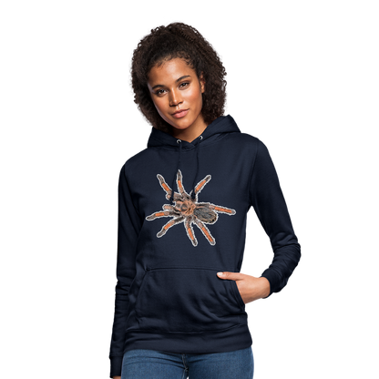 Frauen Freizeit-Hoodie Brachypelma emilia - Navy