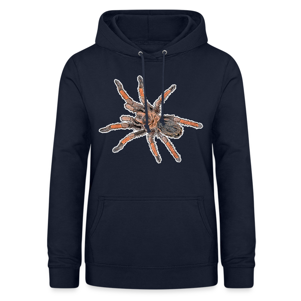 Frauen Freizeit-Hoodie Brachypelma emilia - Navy