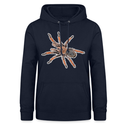 Frauen Freizeit-Hoodie Brachypelma emilia - Navy