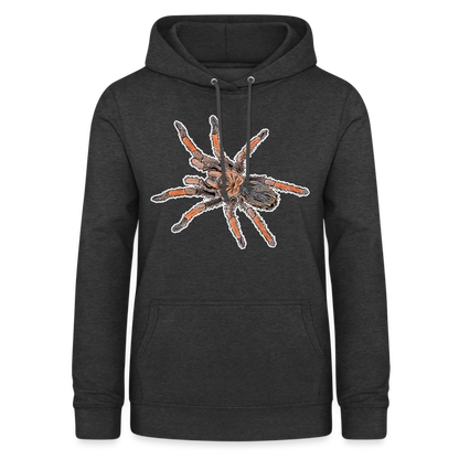 Frauen Freizeit-Hoodie Brachypelma emilia - Anthrazit