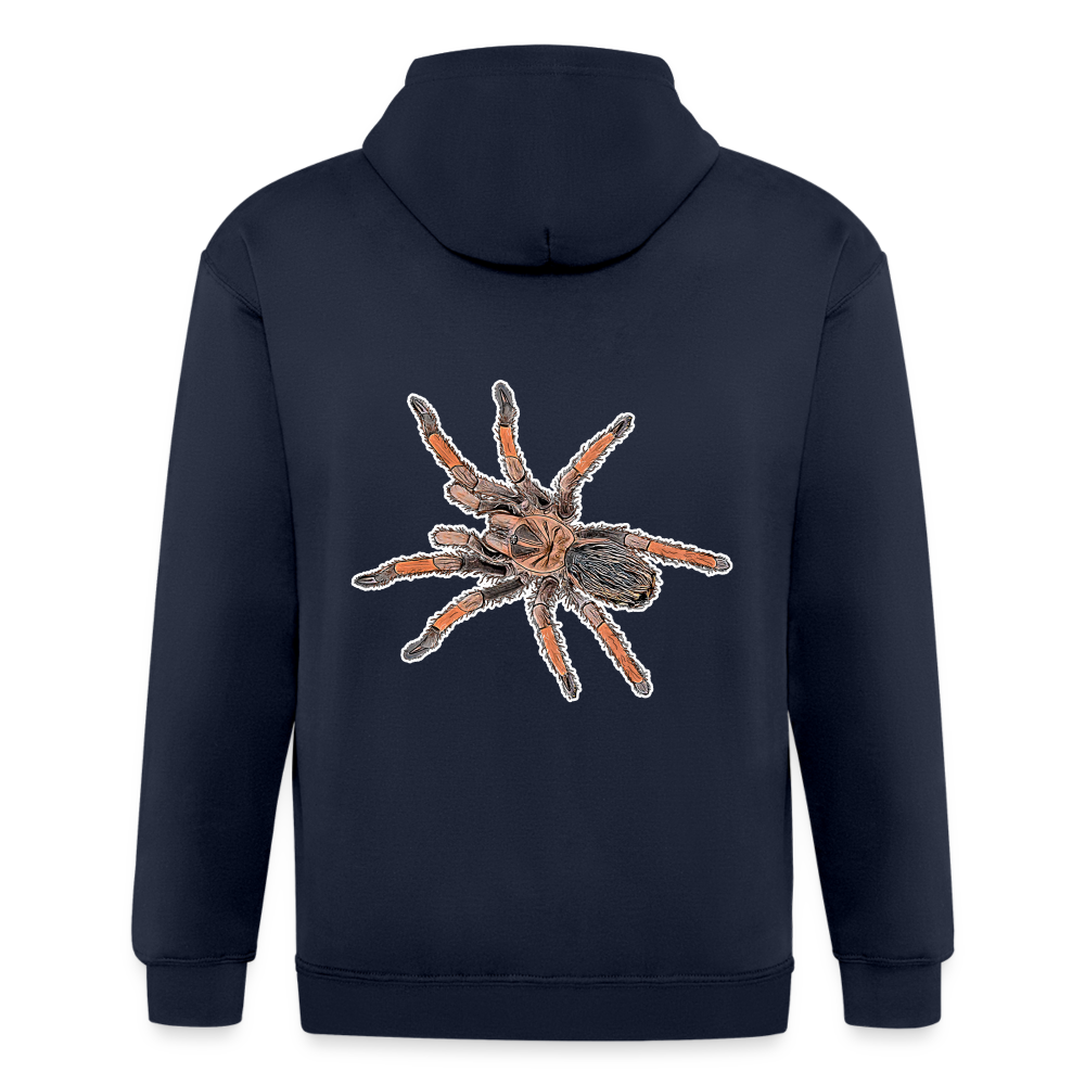 Männer Heavyweight Zip-Hoodie Brachypelma emilia - Navy