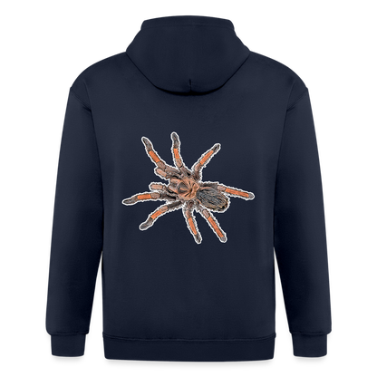Männer Heavyweight Zip-Hoodie Brachypelma emilia - Navy