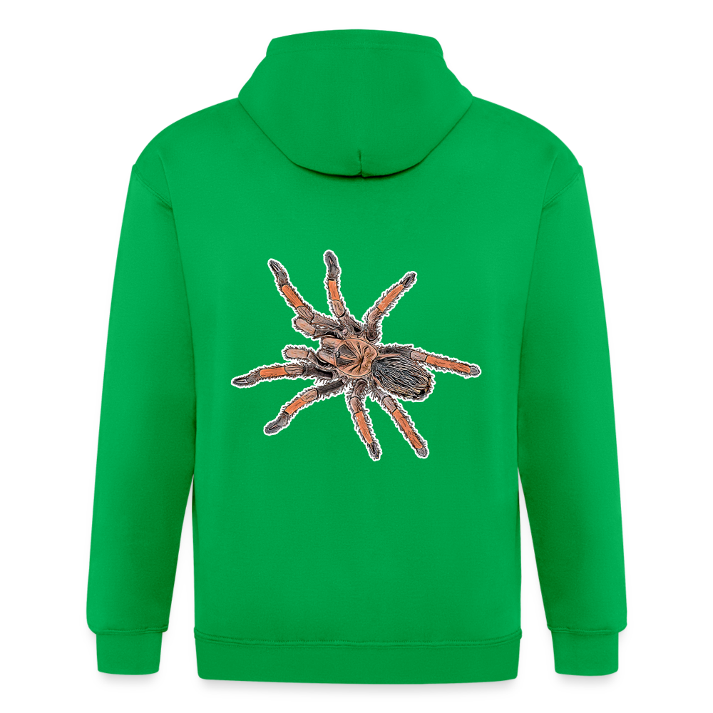 Männer Heavyweight Zip-Hoodie Brachypelma emilia - Kelly Green