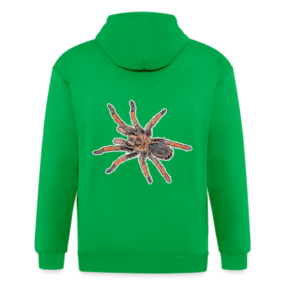 Männer Heavyweight Zip-Hoodie Brachypelma emilia - Kelly Green
