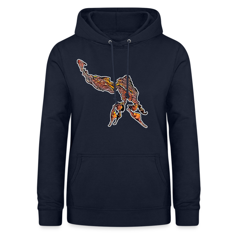 Frauen Freizeit-Hoodie Phyllocrania paradoxa male - Navy
