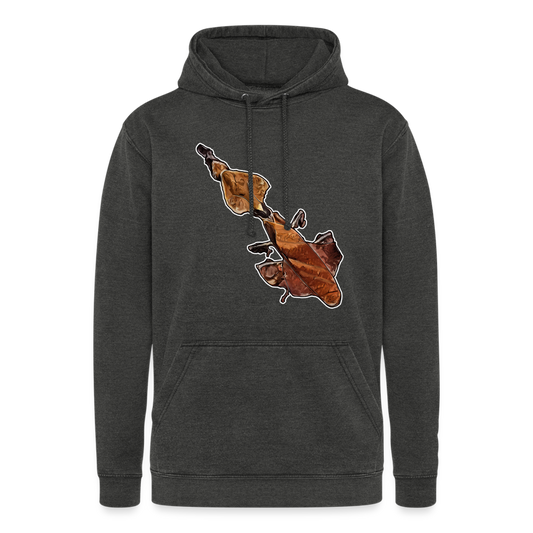 Unisex Vintage Hoodie Phyllocrania paradoxa female - Vintage Schwarz