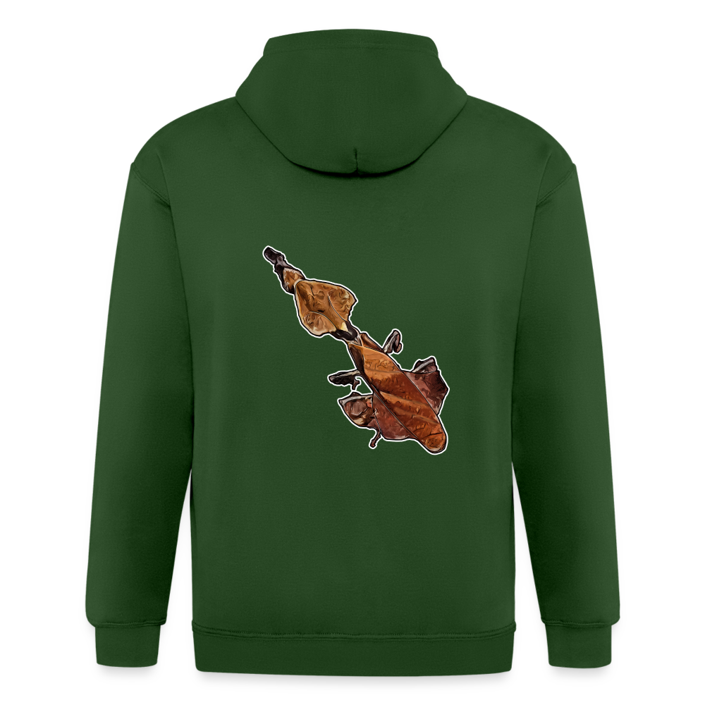 Männer Heavyweight Zip-Hoodie Phyllocrania paradoxa female - Forrest