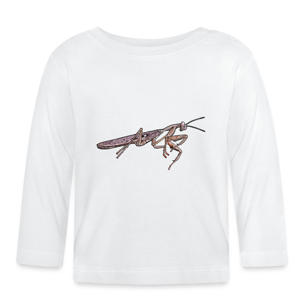 Baby Longsleeve Rhombodera kirbyi male - weiß