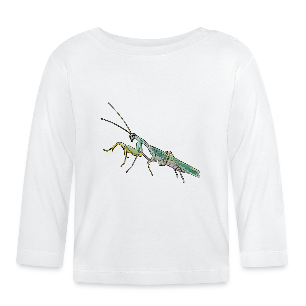 Baby Longsleeve Sphodromantis lineola male - weiß