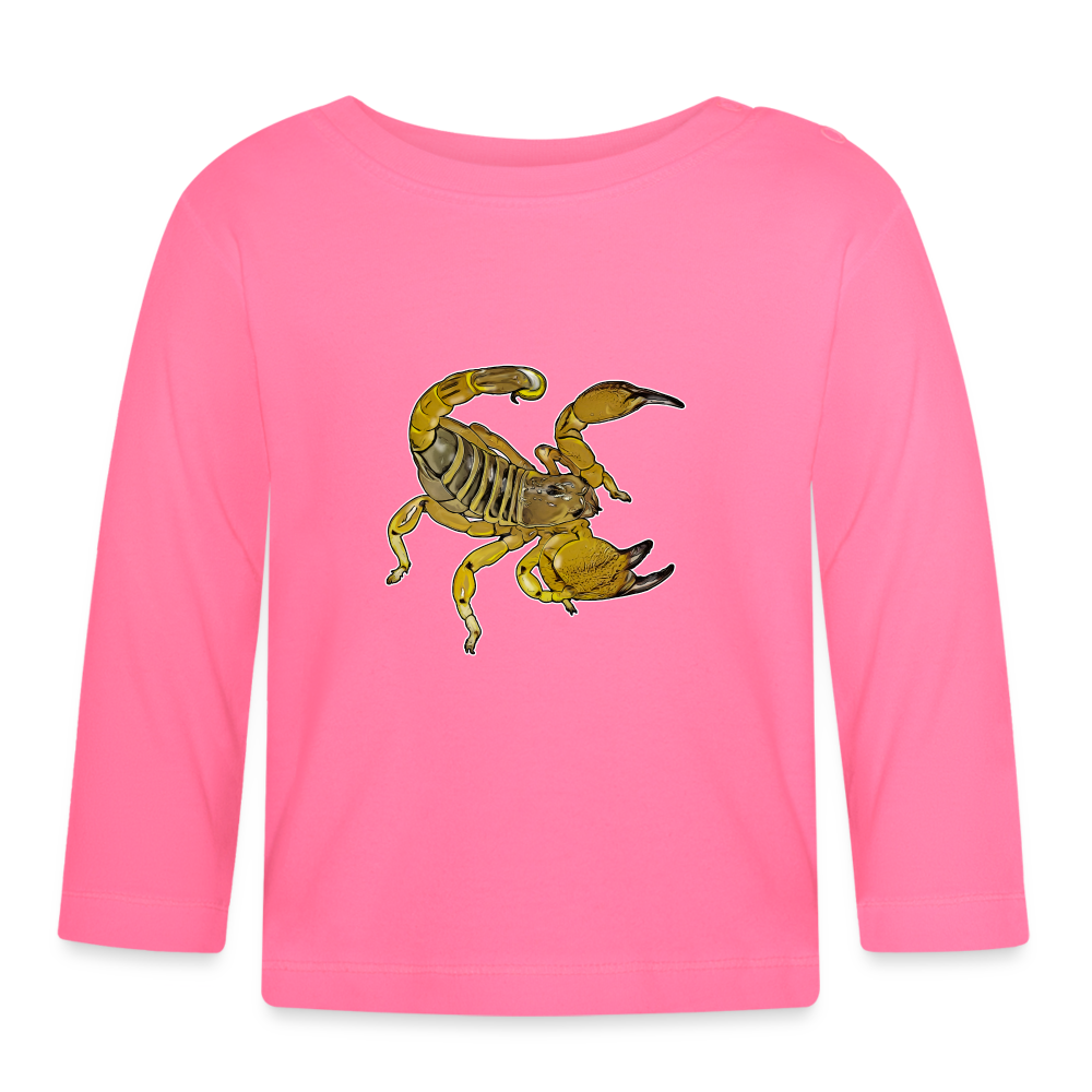 Baby Longsleeve Scorpio maurus palmatus - Azalea