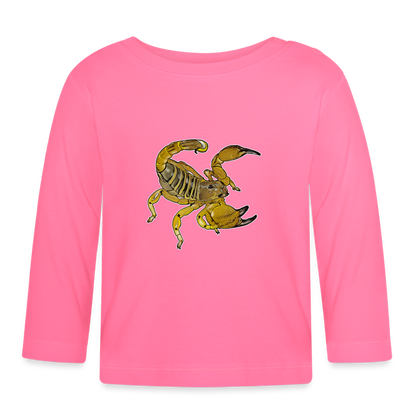 Baby Longsleeve Scorpio maurus palmatus - Azalea