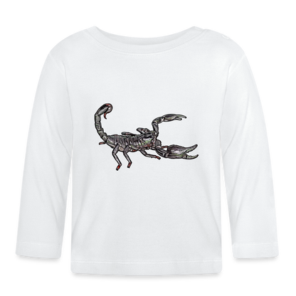 Baby Longsleeve Heterometrus silenus - weiß