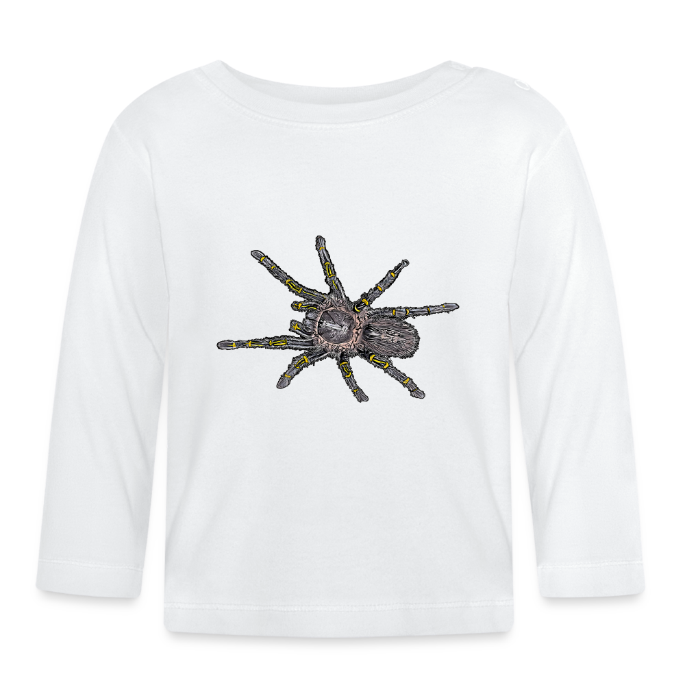Baby Longsleeve Grammostola pulchripes - weiß