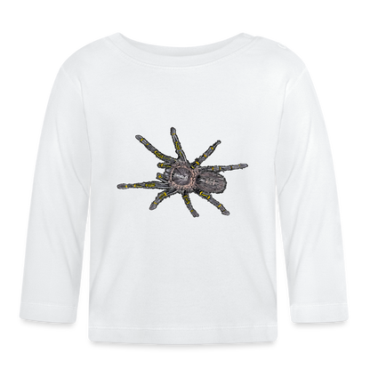 Baby Longsleeve Grammostola pulchripes - weiß