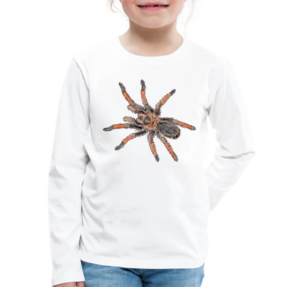 Kinder Longsleeve Brachypelma emilia - weiß