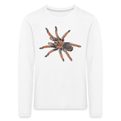 Kinder Longsleeve Brachypelma emilia - weiß