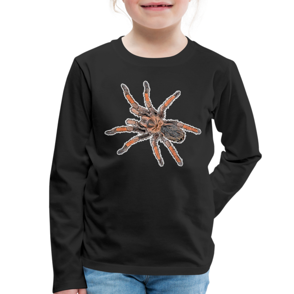 Kinder Longsleeve Brachypelma emilia - Schwarz