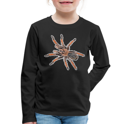 Kinder Longsleeve Brachypelma emilia - Schwarz