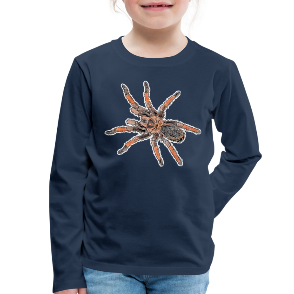 Kinder Longsleeve Brachypelma emilia - Navy