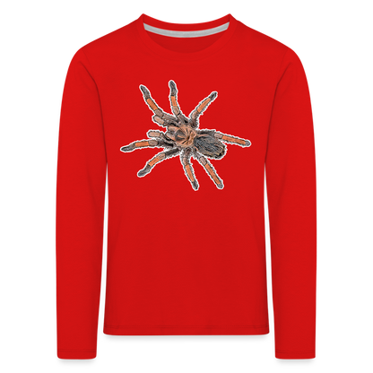 Kinder Longsleeve Brachypelma emilia - Rot