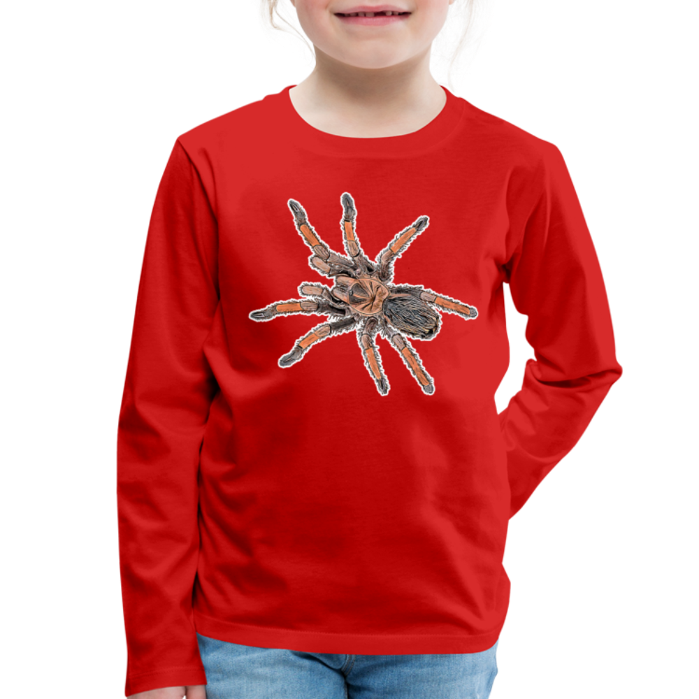 Kinder Longsleeve Brachypelma emilia - Rot