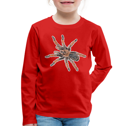 Kinder Longsleeve Brachypelma emilia - Rot