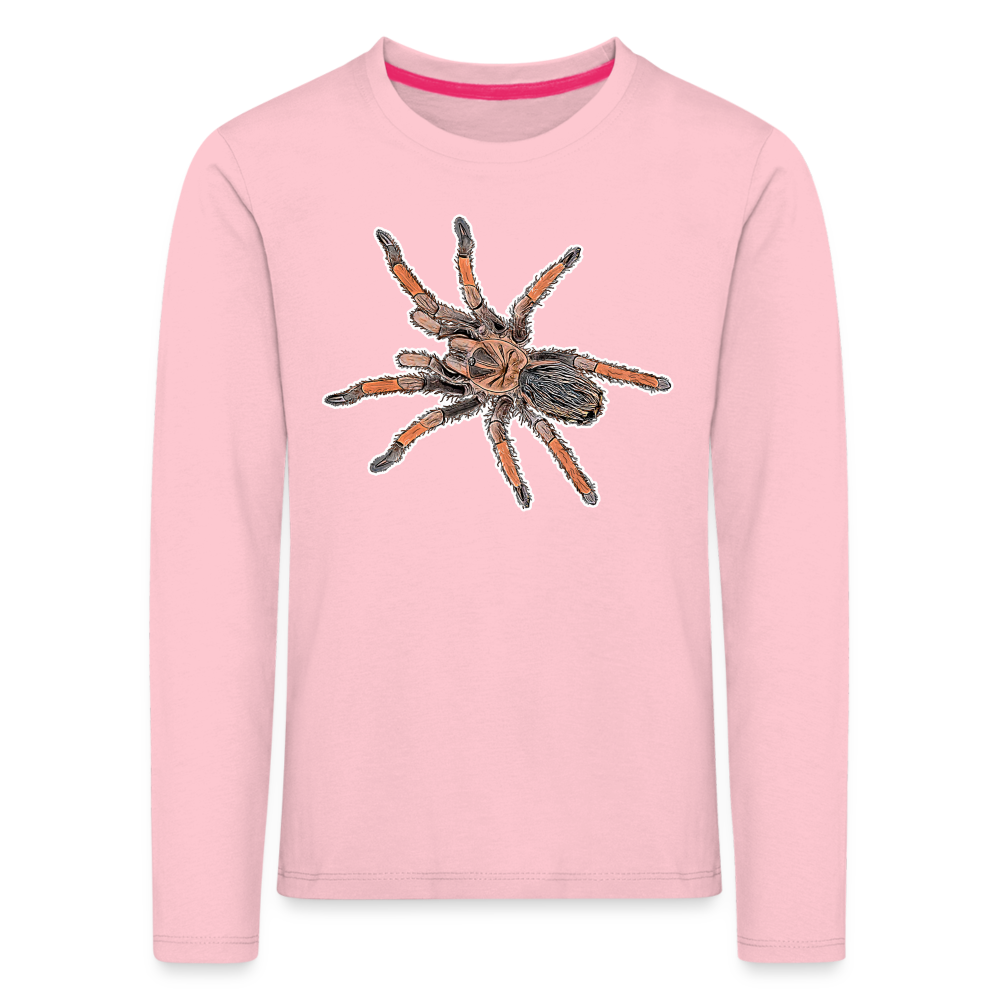 Kinder Longsleeve Brachypelma emilia - Hellrosa