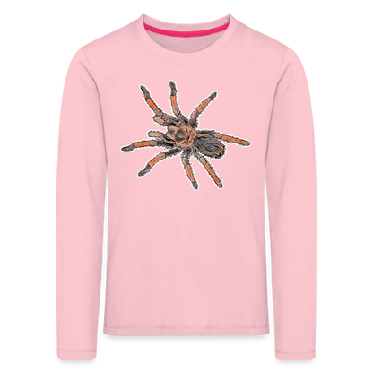 Kinder Longsleeve Brachypelma emilia - Hellrosa