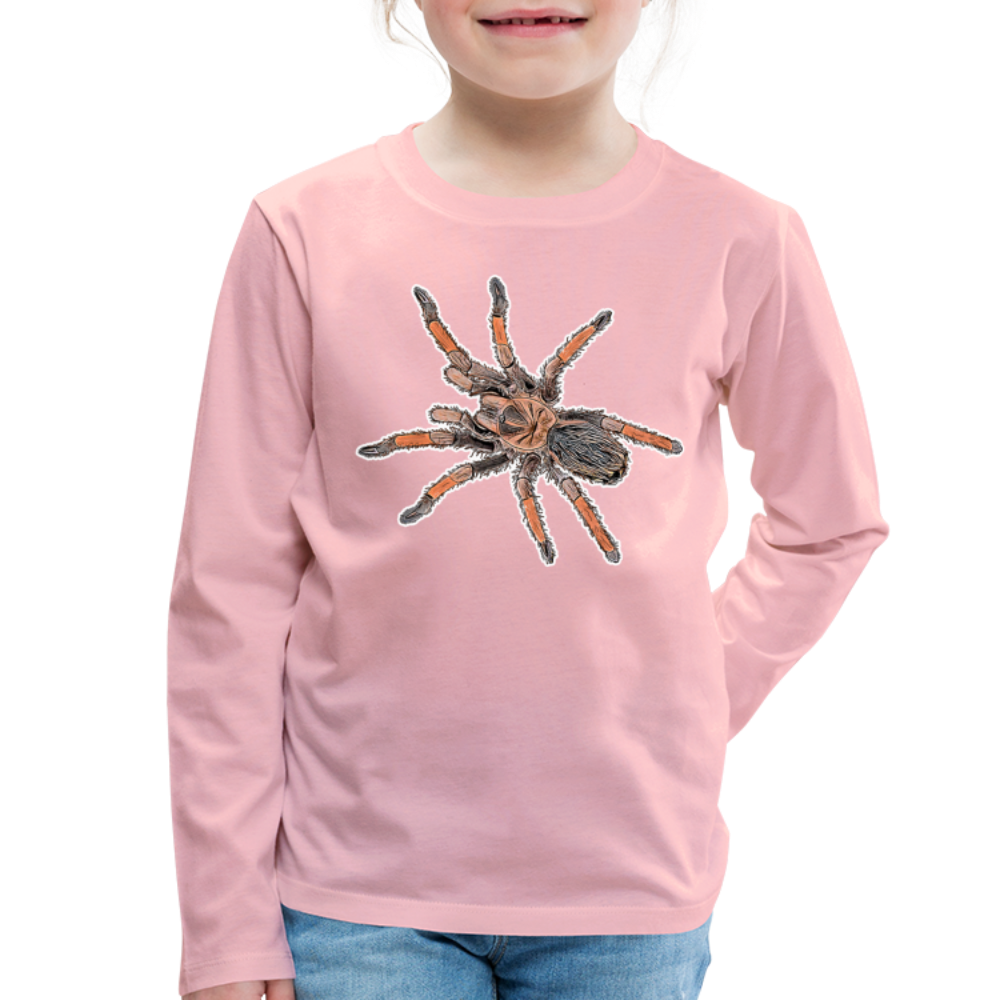 Kinder Longsleeve Brachypelma emilia - Hellrosa