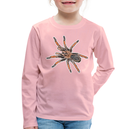 Kinder Longsleeve Brachypelma emilia - Hellrosa