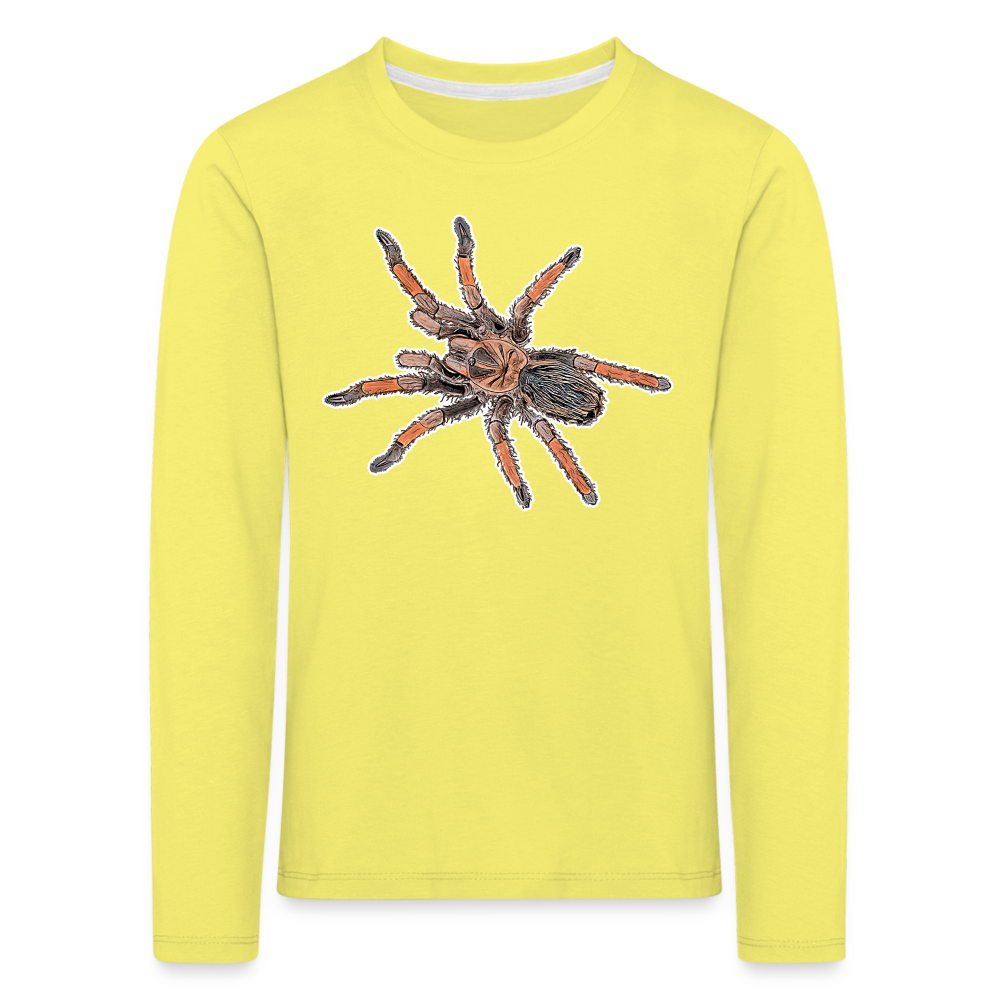 Kinder Longsleeve Brachypelma emilia - Gelb