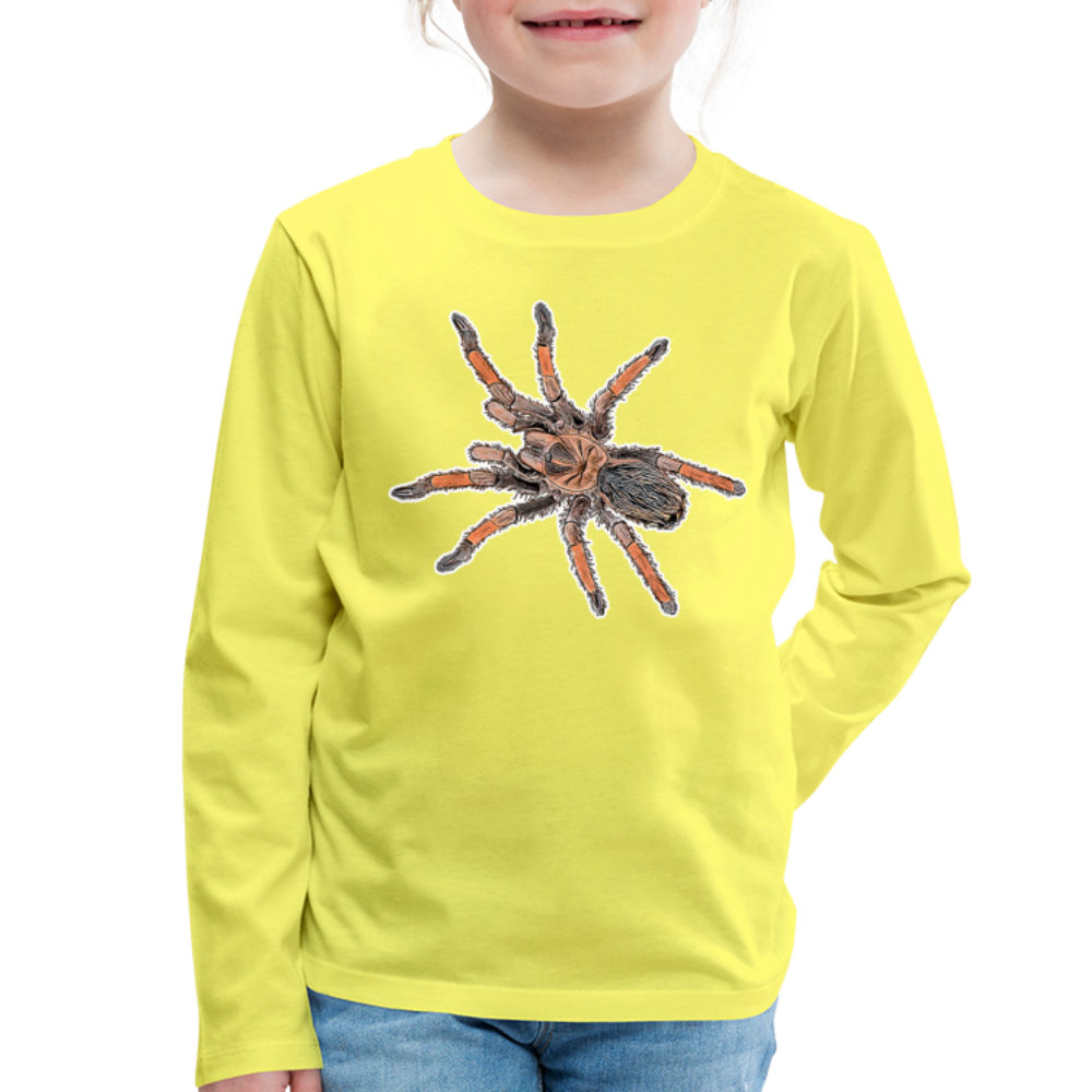Kinder Longsleeve Brachypelma emilia - Gelb
