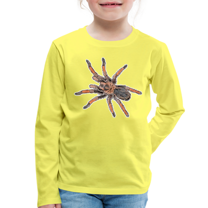 Kinder Longsleeve Brachypelma emilia - Gelb