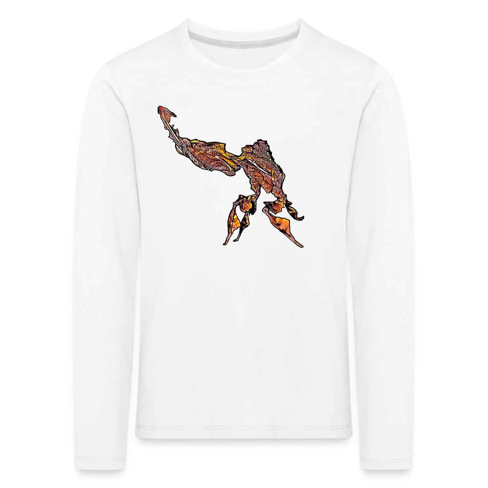 Kinder Longsleeve Phyllocrania paradoxa male - weiß