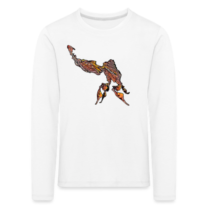 Kinder Longsleeve Phyllocrania paradoxa male - weiß