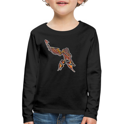 Kinder Longsleeve Phyllocrania paradoxa male - Schwarz