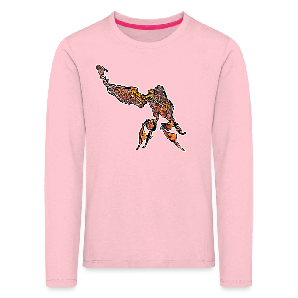 Kinder Longsleeve Phyllocrania paradoxa male - Hellrosa