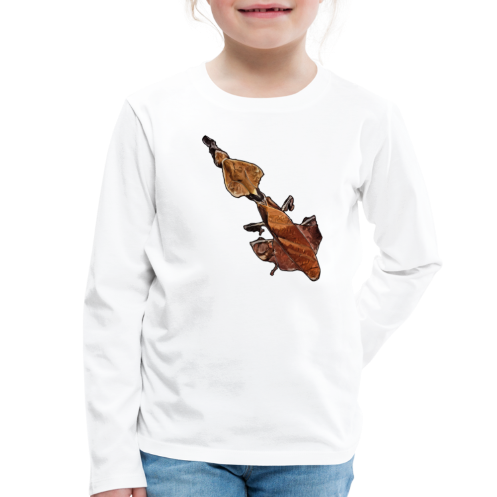 Kinder Longsleeve Phyllocrania paradoxa female - weiß