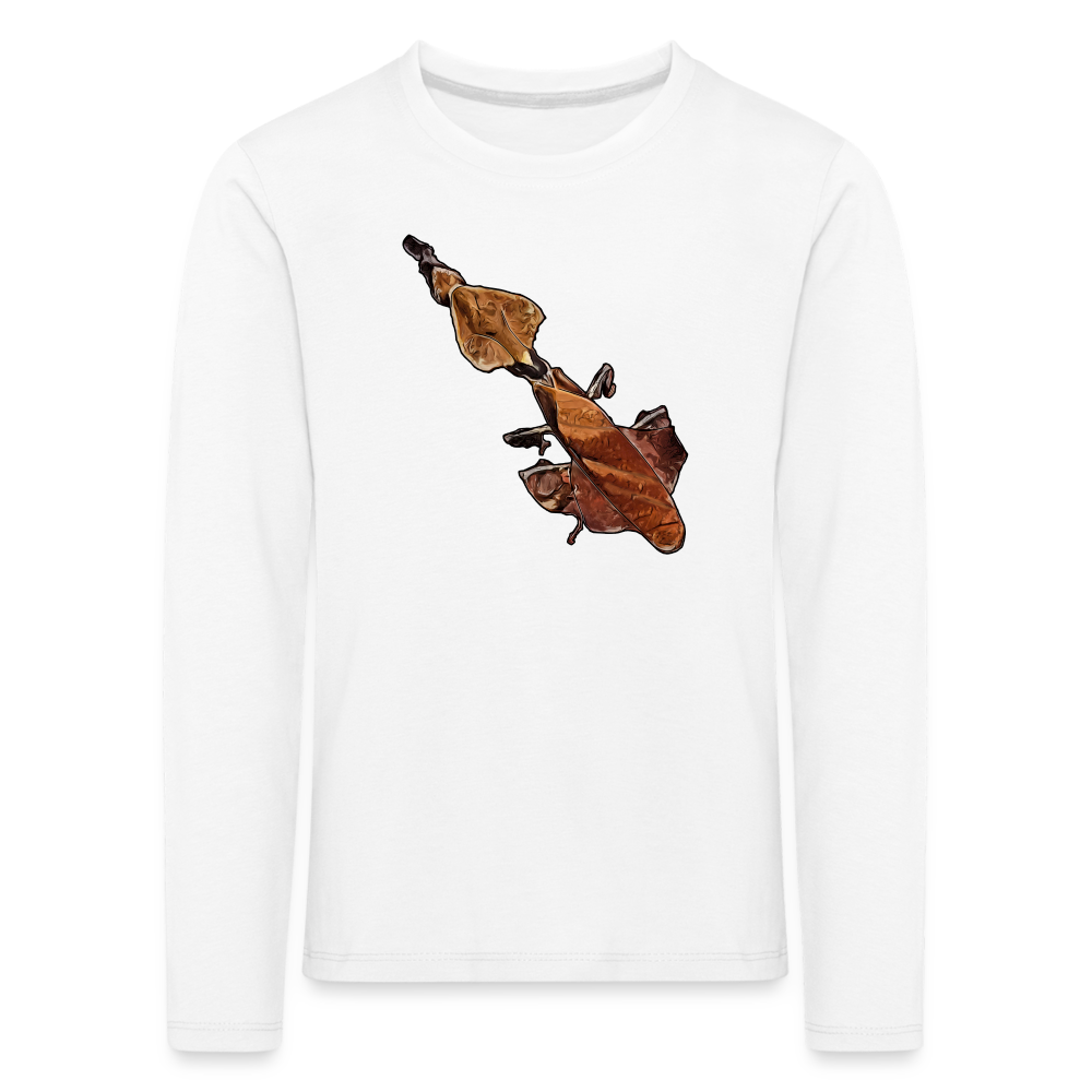 Kinder Longsleeve Phyllocrania paradoxa female - weiß