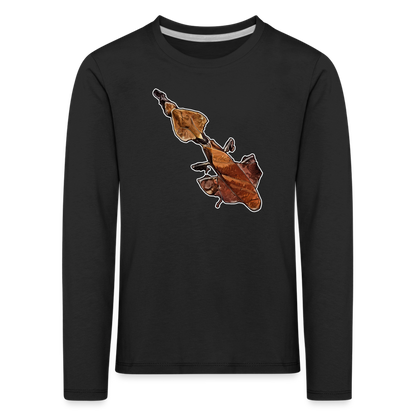 Kinder Longsleeve Phyllocrania paradoxa female - Schwarz