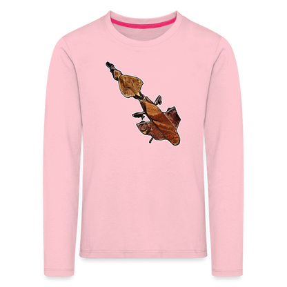 Kinder Longsleeve Phyllocrania paradoxa female - Hellrosa