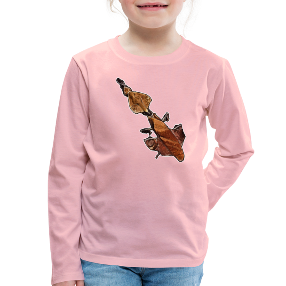 Kinder Longsleeve Phyllocrania paradoxa female - Hellrosa