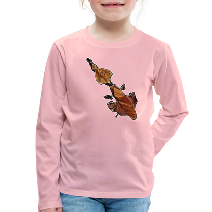 Kinder Longsleeve Phyllocrania paradoxa female - Hellrosa