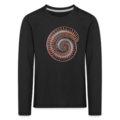 Kinder Longsleeve Archispirostreptus gigas - Schwarz