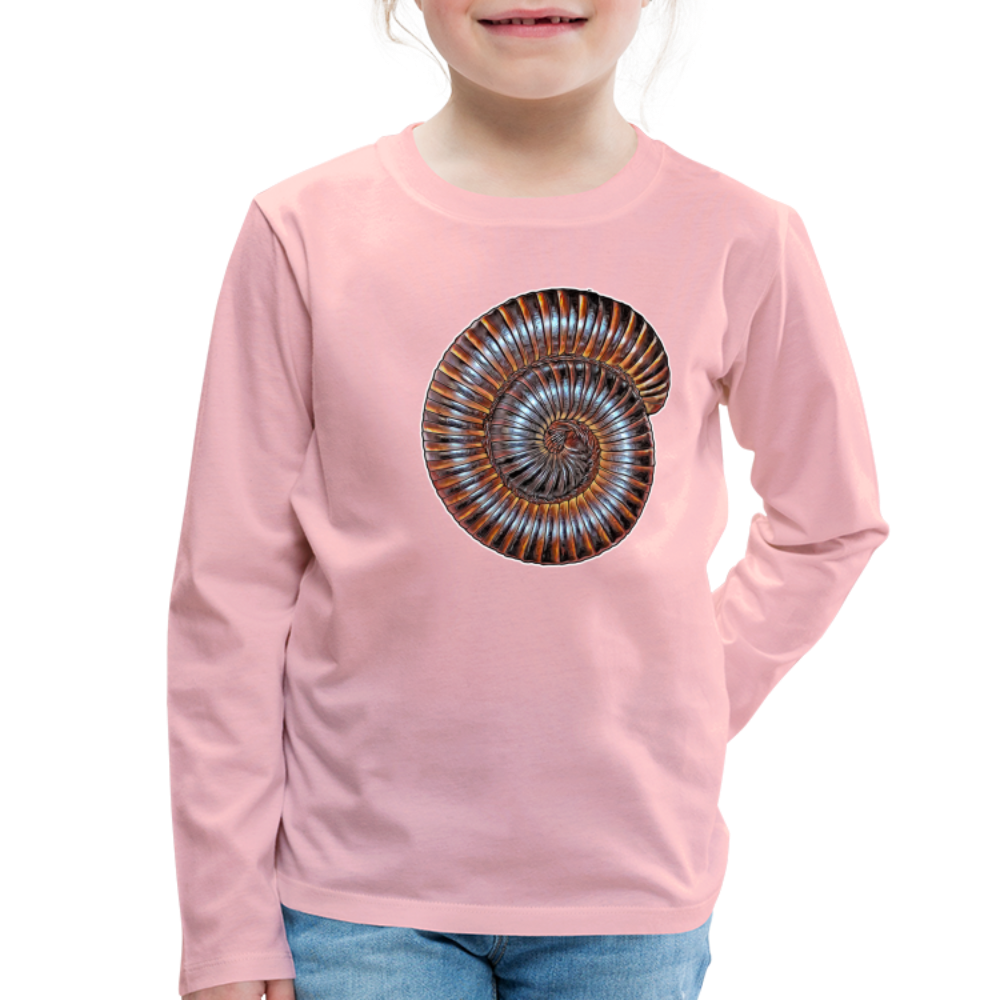 Kinder Longsleeve Archispirostreptus gigas - Hellrosa