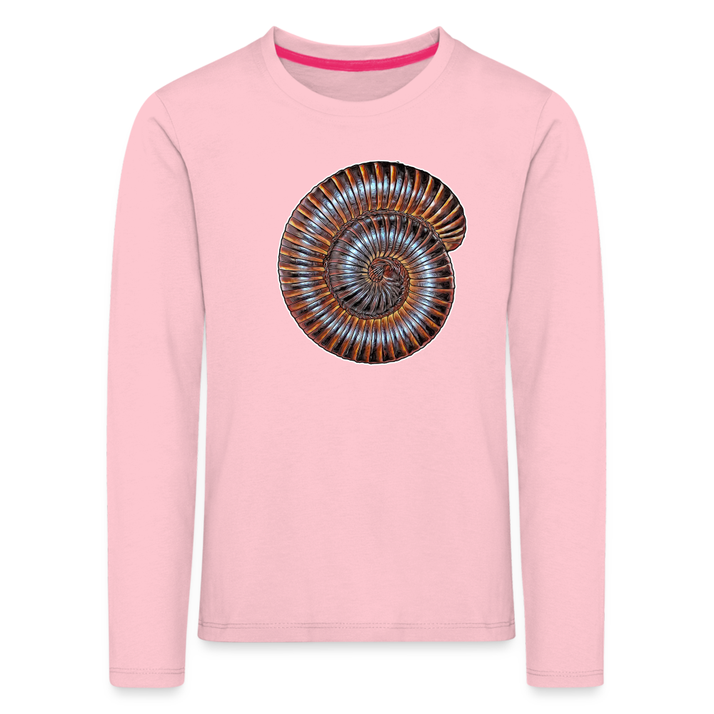 Kinder Longsleeve Archispirostreptus gigas - Hellrosa