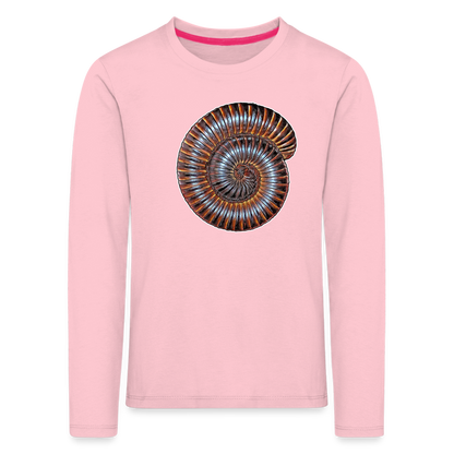 Kinder Longsleeve Archispirostreptus gigas - Hellrosa