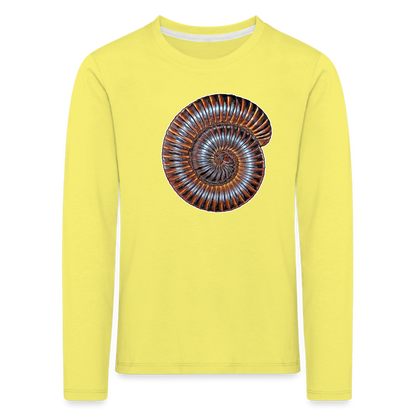 Kinder Longsleeve Archispirostreptus gigas - Gelb